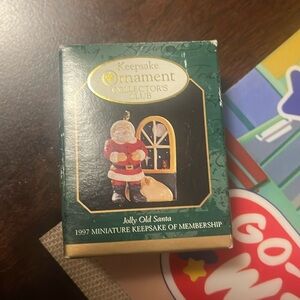 keepsake ornament(collector’s club)